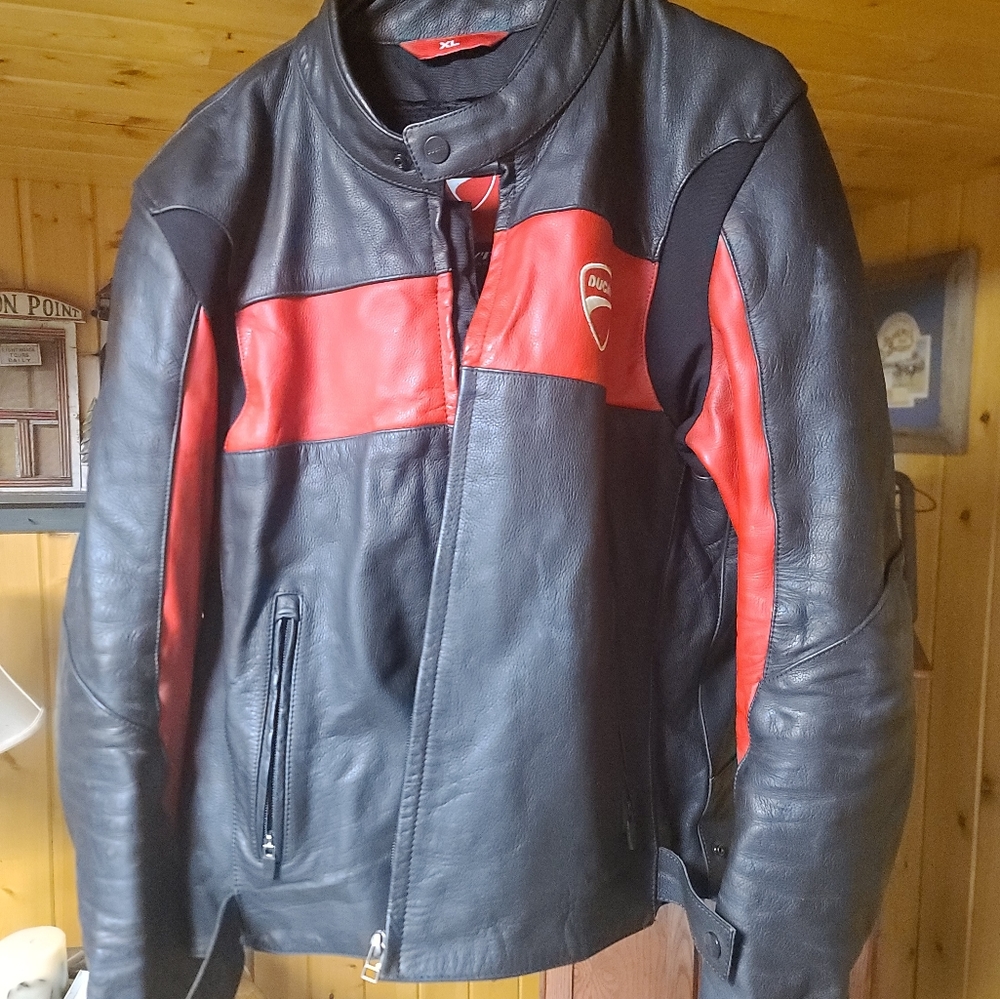 Ducati armored riding jacket sells for 1200 new.